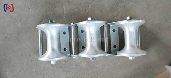 프로 10-20KN 등급 부하 케이블 피테드 롤러