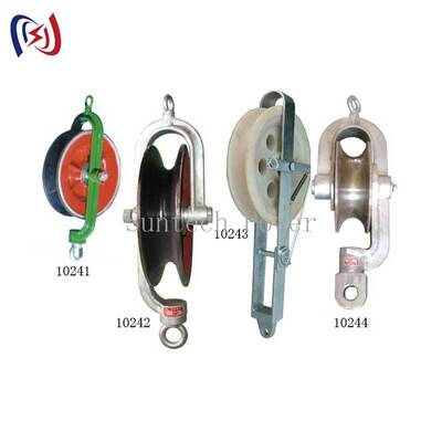 프로 헤드 다운 와이어 블록 10-40KN 등급 부하와 알루미늄 껍질