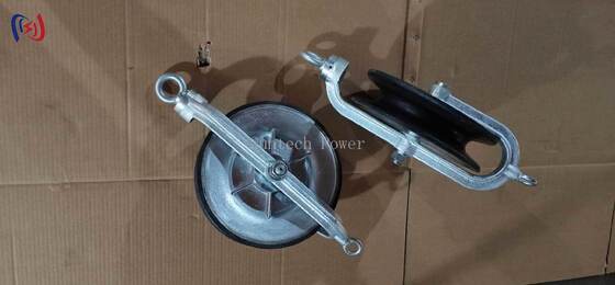 프로 헤드 다운 와이어 블록 10-40KN 등급 부하와 알루미늄 껍질