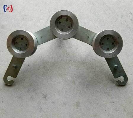 75mm 밑 지름 갈고리 타입 지상 블록 신속하고 안전한 높은 전도성 연결