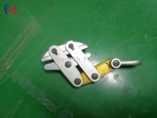 50-200KN 등급 부하를 가진 경련 방지 스틸 로프 그립퍼