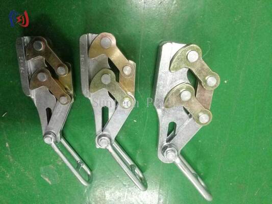 프로 듀얼 캠 지구 와이어 그립퍼와 10-30KN 등급 부하 11-15mm 와이어 및 부식 저항성 함께 클램프