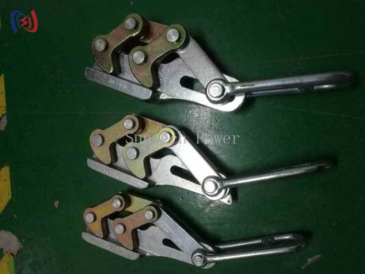 프로 듀얼 캠 지구 와이어 그립퍼와 10-30KN 등급 부하 11-15mm 와이어 및 부식 저항성 함께 클램프