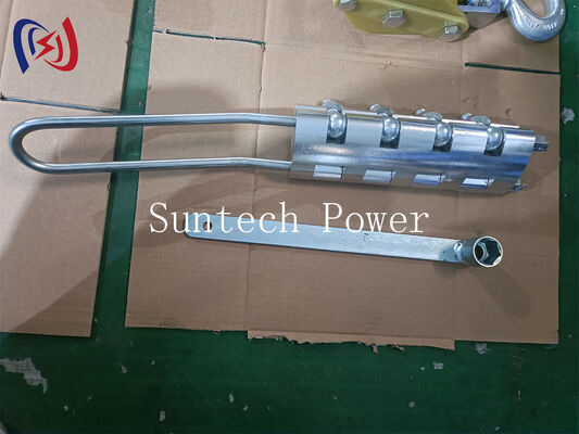 8-20mm 케이블 다이아와 16-25KN 등급 부하를 가진 안전한 광섬유 케이블 당기는 전문 광 케이블 와이어 잡기