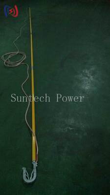 안전 전기 가워딩을 위해 25-50mm2 구리와 1000-5500mm 총 길이를 가진 10-500KV 전압의 전문 가워딩 납