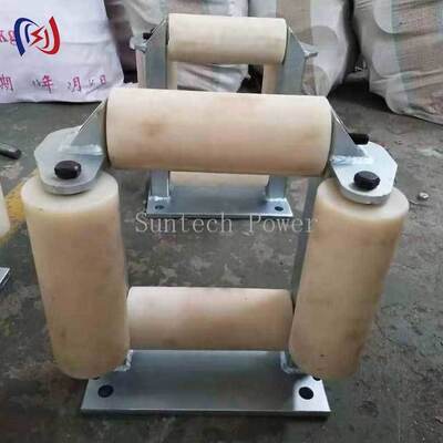 20KN 프레임 케이블 롤러: 180mm 중량 지하 당기는