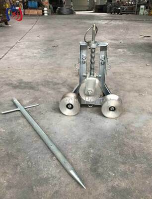 100A Copper Grounding Block for Transmission Line Construction | Low Resistance 50mm Grounding Device