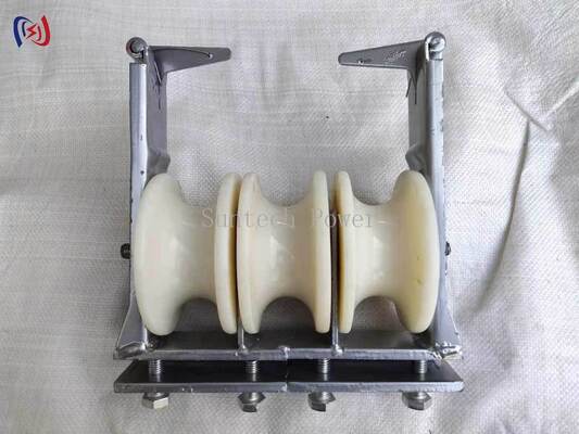 3단계 선도자를 위한 3단계 스핀링 블록 5KN 나일론 송전 롤리