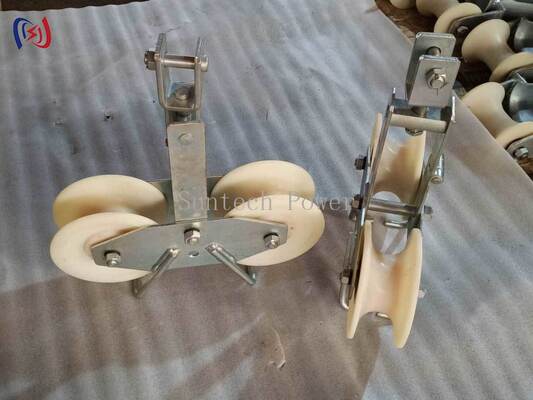 25KN 대부 ACSR 선도자 LGJ300-500을 위한 탕덤 셰이브 스트링 블록