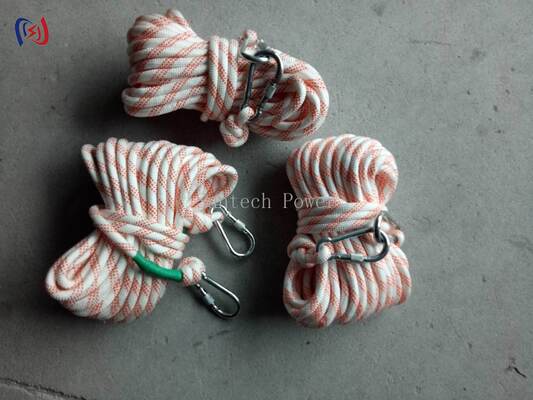 격리 나일론 로프 6-24mm UV 안정화 반 회전 철 로프 라이브 라인