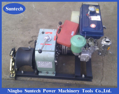 ISO 승인되 4.1 kw 30KN 5T 동력이 공급된 윈치 전기 케이블 풀러
