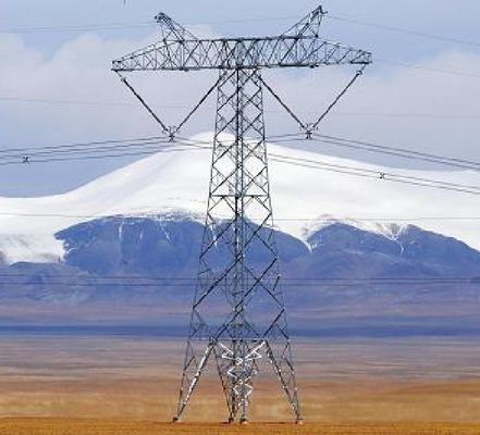 High Tension Angle Steel Electric Transmission Line Tower JIS H8641