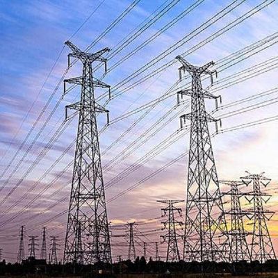 High Tension Angle Steel Electric Transmission Line Tower JIS H8641