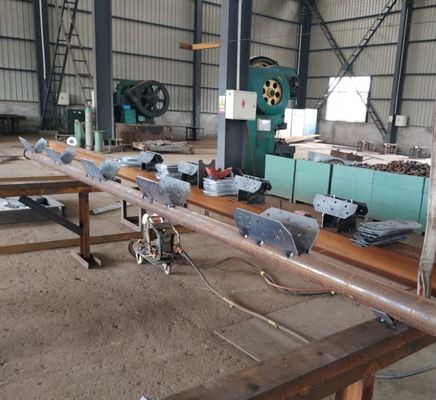High Tension Angle Steel Electric Transmission Line Tower JIS H8641