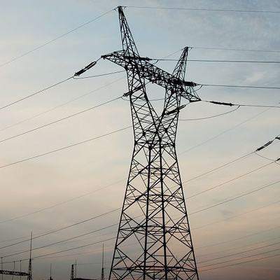 용융아연도금 132kv 송전선탑