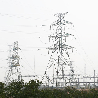 4 다리 330kv 아연 도금 천사 강철 격자 전송 타워