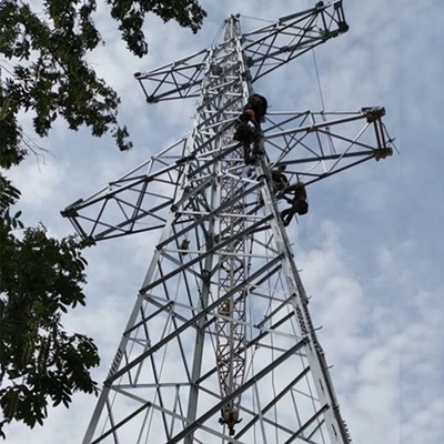 110kV 전송선 아연 도금 각 강철 격자 철탑