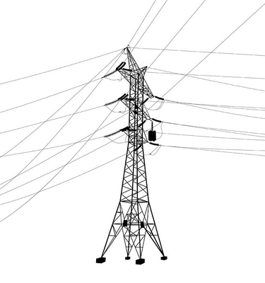 HDG 앵글 스틸 11 35 220 330 500kV 송전선 탑