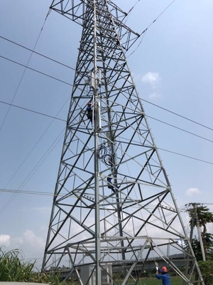 앵글 스틸 Q355B Q255B 110KV 격자 전송 타워