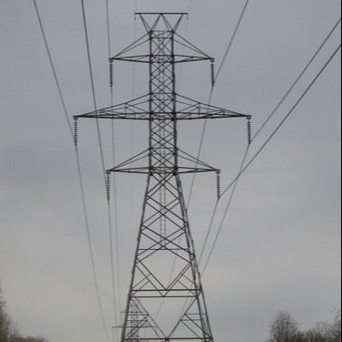 10 - 1000KV HDG 각 강철 두 배 회로 격자 전송 탑