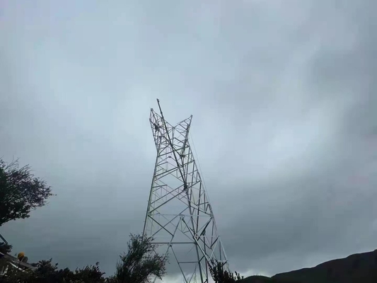 110KV 전송선을 위한 뜨거운 복각 직류 전기를 통한 각 강철 탑