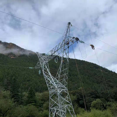 110KV 전송선을 위한 뜨거운 복각 직류 전기를 통한 각 강철 탑
