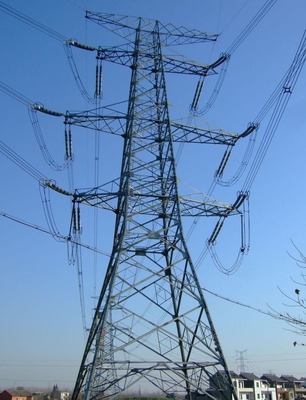 10 - 500KV HDG 각 강철 격자 전송 타워