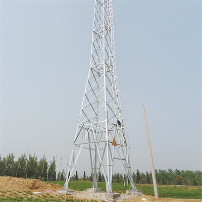110KV 132KV 분노 강철 격자 철탑 전송 타워