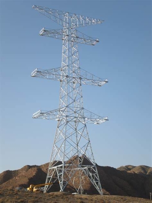 33KV 130KV 500KV 격자 강철 송전선 탑