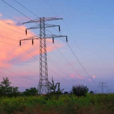 33KV 130KV 500KV 격자 강철 송전선 탑