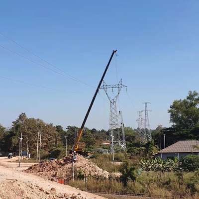 132KV 송전선로 HDG 격자 철탑
