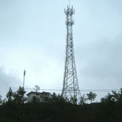 76m 자체 지원 GSM 통신 강철 격자 타워