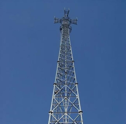 유틸리티 서비스를 위한 138kv HDG 텔레스코픽 안테나 마스트