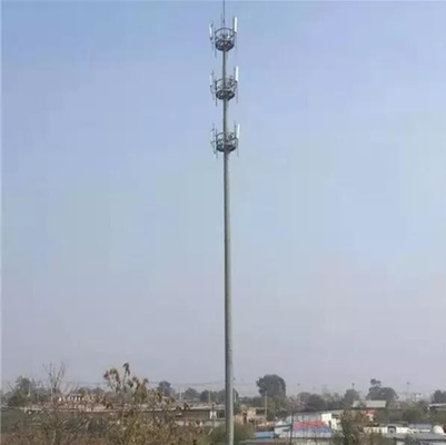 내마모성 10 - 750KV Monopole Telecom Tower ASTM 승인