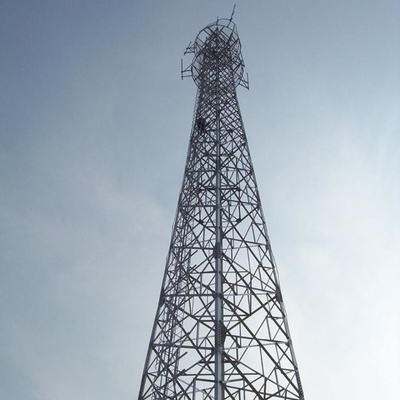 ASTM A123 아연 도금 격자 관각 강철 텔레콤 타워
