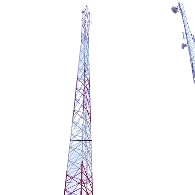 고온 침지 직류 전기로 자극된 브라켓과 3 다리 각도 330KV 원거리 통신 철탑립