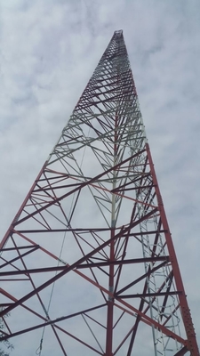 60m 뜨거운 침지된 직류 전기로 자극된 원거리 통신 철탑립 Q345
