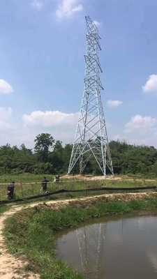 현장 프로젝트 전송 전선 철탑립 4는 전기적이어서 걸었습니다