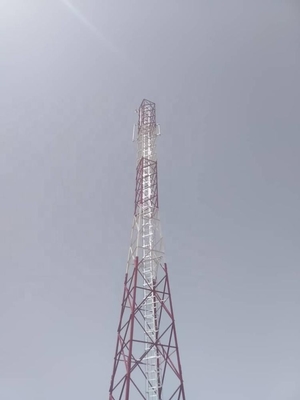 원거리 통신 4 다리달린 레티스 철탑립 Q345 전자 레인지